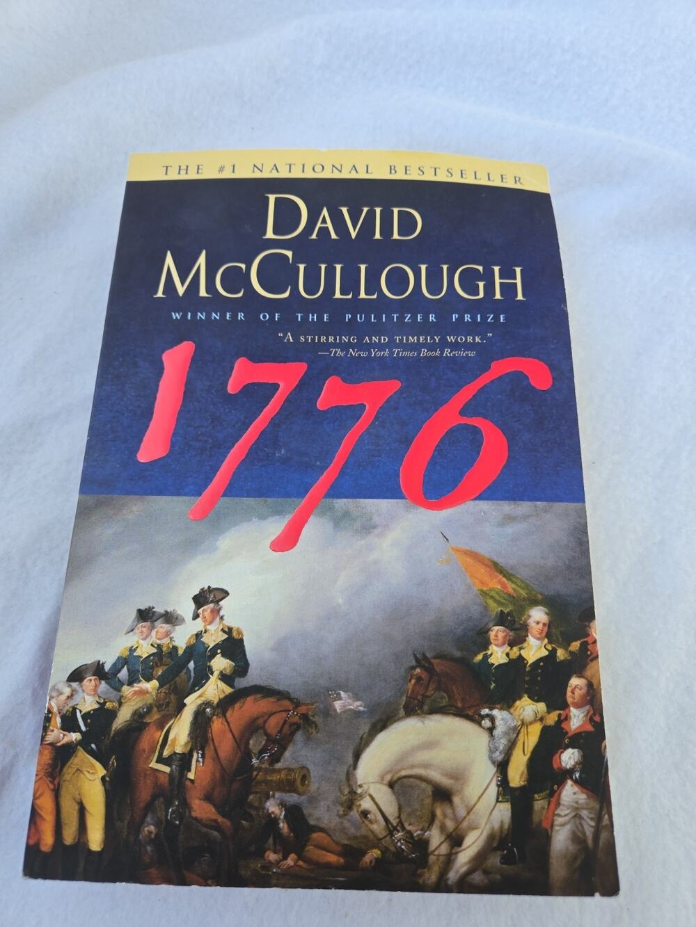 1776 David McCullough Winner Of The Pulitzer Prize Paperback ￼